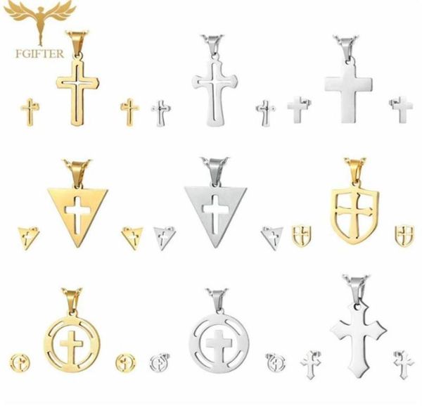 retro cross jewelry sets for women men choker jesus christian religion jewelry stainless steel pendant necklaces earrings set247w6410051, Silver
retro cross jewelry sets for women men choker jesus christian religion jewelry stainless steel pendant necklaces earrings set247w6410051, Silver