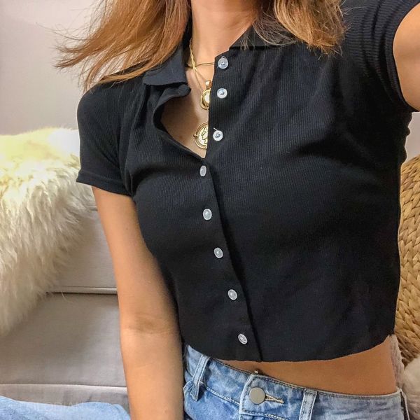 men's t shirts mrmt 2023 brand women's t shirt short style single breasted turn lapel t shirt for female short sleeved tshirt 230, White;black
men's t shirts mrmt 2023 brand women's t shirt short style single breasted turn lapel t shirt for female short sleeved tshirt 230, White;black