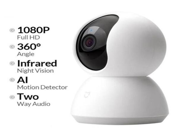 xiaomi mijia mini ip camera wifi 2mp 1080p hd infrared night vision 360 degree wireless smart mi home security camera system4487904, Black;white
xiaomi mijia mini ip camera wifi 2mp 1080p hd infrared night vision 360 degree wireless smart mi home security camera system4487904, Black;white