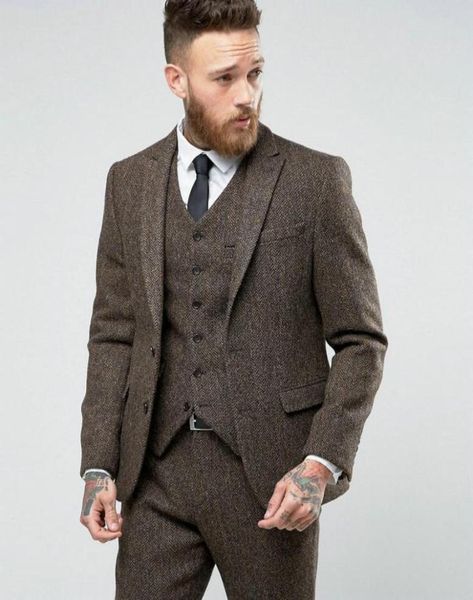 2018 new custom made costume homme ternos slim fit winter 3 piece men suits business groom tuxedos wedding tweed suit5342058, Black;gray
2018 new custom made costume homme ternos slim fit winter 3 piece men suits business groom tuxedos wedding tweed suit5342058, Black;gray
