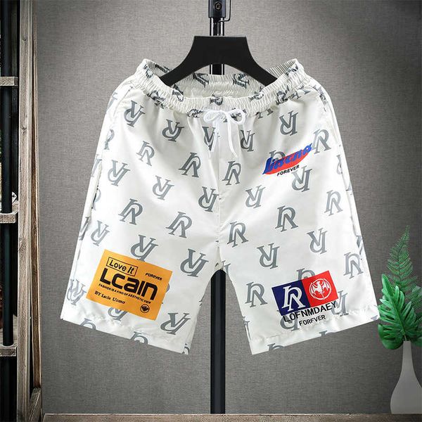 fashion shorts men wear trendy brand five leggings sports and leisure pants beach pants trendy and handsome shorts, White;black
fashion shorts men wear trendy brand five leggings sports and leisure pants beach pants trendy and handsome shorts, White;black