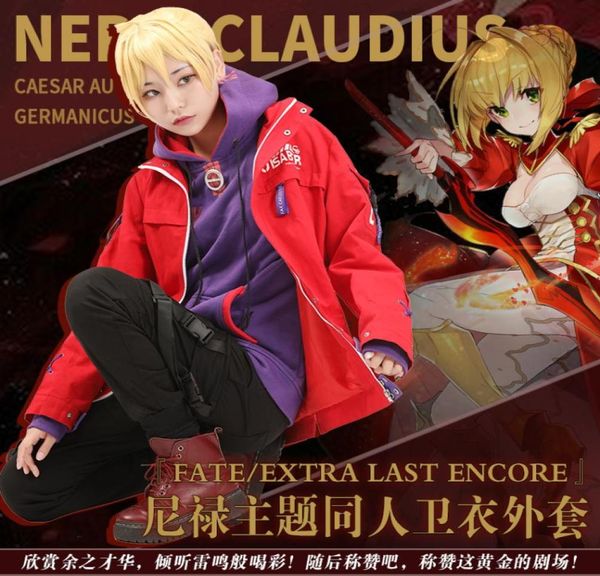 halloween anime fate grand order nero claudius saber cosplay costume long sleeve casual zipper jacket coat hoodie asian size 8576324, Black;red
halloween anime fate grand order nero claudius saber cosplay costume long sleeve casual zipper jacket coat hoodie asian size 8576324, Black;red