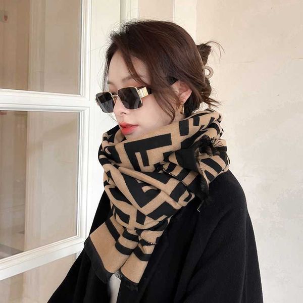 sunglassesscarf2023 new scarf women's winter double-sided ff korean edition ins style with thickened appearance and warm versatile shaw, Blue;gray
sunglassesscarf2023 new scarf women's winter double-sided ff korean edition ins style with thickened appearance and warm versatile shaw, Blue;gray