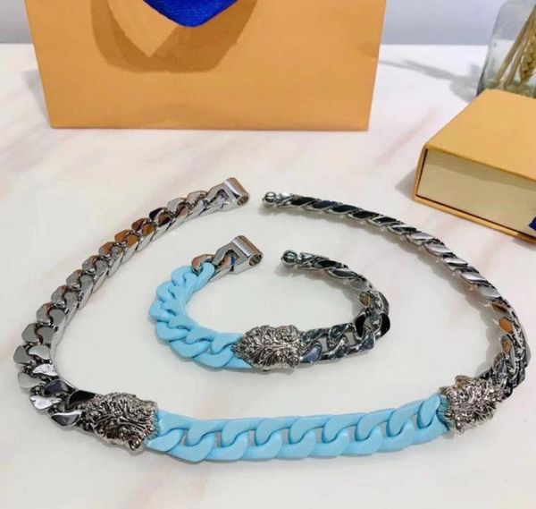 blue enamel necklace colorful stitching inscription bracelet and necklace for men and women titanium steel necklace7016190, Silver
blue enamel necklace colorful stitching inscription bracelet and necklace for men and women titanium steel necklace7016190, Silver