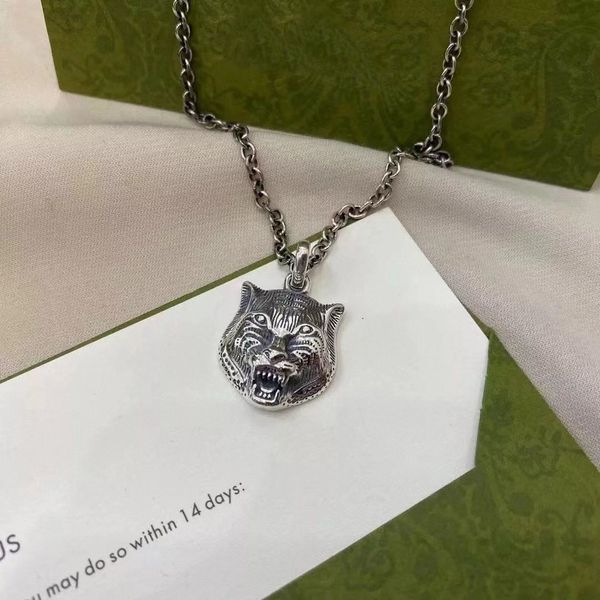 High Quality jewelry necklace sier chain mens womens with tiger Pendant designer necklaces fashion gift G462I
High Quality jewelry necklace sier chain mens womens with tiger Pendant designer necklaces fashion gift G462I