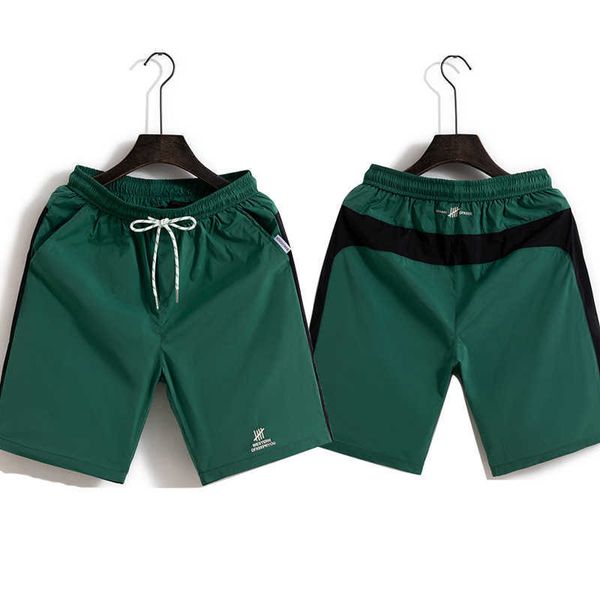 net red shorts summer thin men's korean version trend color blocking capris wear large shorts ice beach pants, White;black
net red shorts summer thin men's korean version trend color blocking capris wear large shorts ice beach pants, White;black