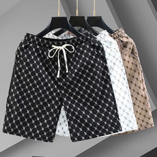shorts men's summer slim straight sports pants versatile trend big underpants wear casual beach pants, White;black
shorts men's summer slim straight sports pants versatile trend big underpants wear casual beach pants, White;black