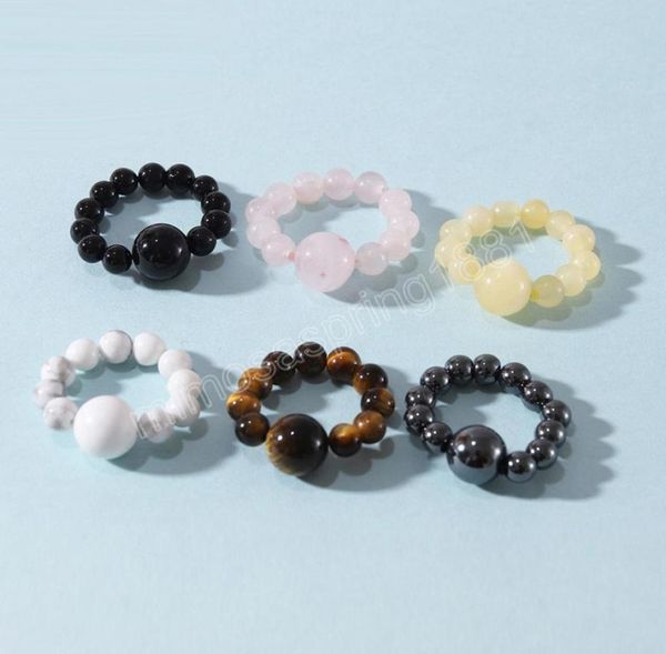 natural stone beads rings elastic rope strand tiger eye rose quartz crytal nail ring for women fashion jewelry5734529, Silver
natural stone beads rings elastic rope strand tiger eye rose quartz crytal nail ring for women fashion jewelry5734529, Silver