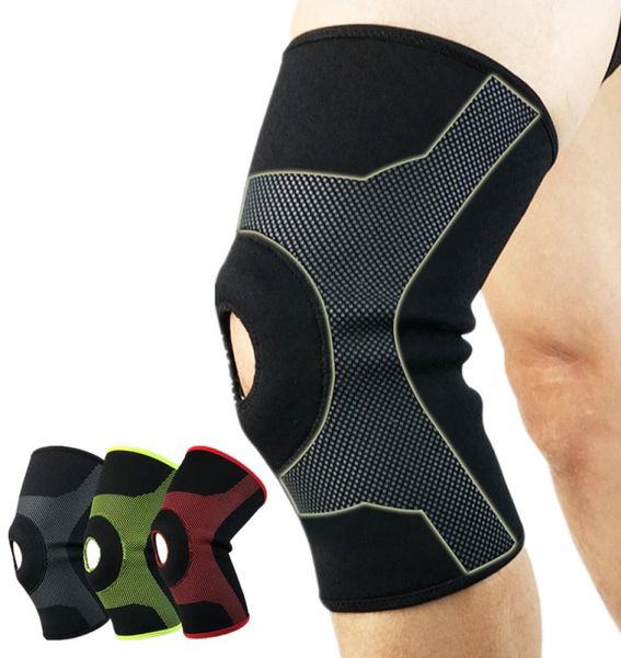 1 pair sports knee cap compression support leg warmers patella outdoor basketball climbing gear sport safety kneepads 4448922, Black;gray 
1 pair sports knee cap compression support leg warmers patella outdoor basketball climbing gear sport safety kneepads 4448922, Black;gray