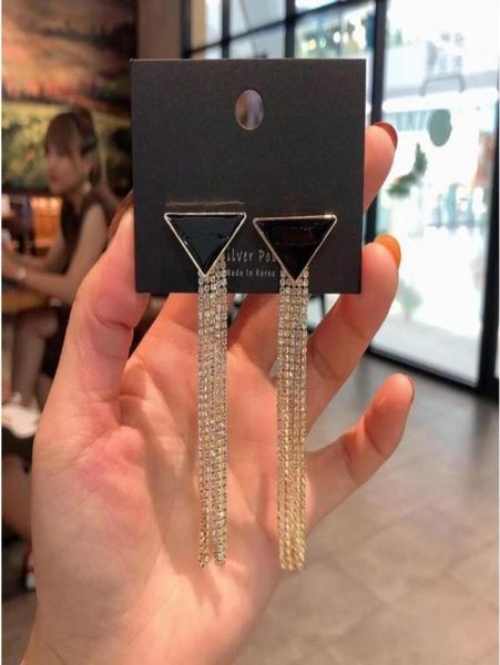 korean version of the triangle silver needle letter dangle chandelier facelift tassel long temperament earrings female high qua3687489357
korean version of the triangle silver needle letter dangle chandelier facelift tassel long temperament earrings female high qua3687489357