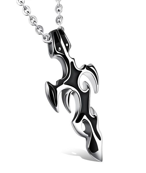 chinese style sword symbol pendant necklace for men cross jewelry titanium steel necklace cowboy anti allergy boyfriend gift1960482, Silver
chinese style sword symbol pendant necklace for men cross jewelry titanium steel necklace cowboy anti allergy boyfriend gift1960482, Silver