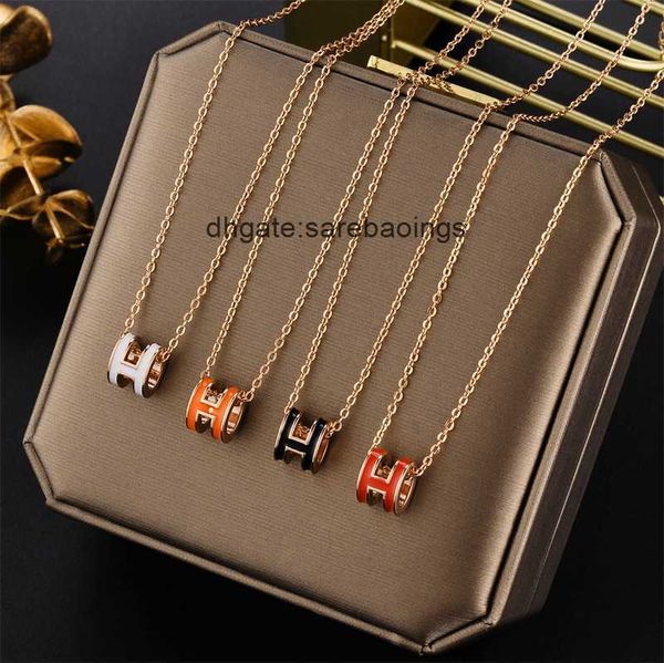 aher max designer luxury h necklace female enamel high version popular letter mini clavicle chain direct sale, Silver
aher max designer luxury h necklace female enamel high version popular letter mini clavicle chain direct sale, Silver
