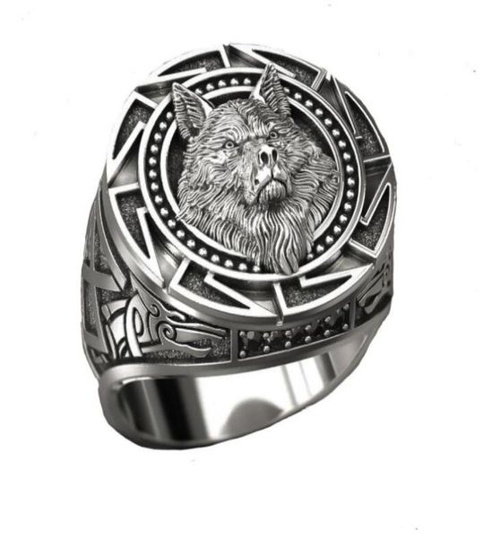 viking warrior wolf head rings for men punk jewelry retro wolf totem male silver color ring hip hop finger bands gc8942599036
viking warrior wolf head rings for men punk jewelry retro wolf totem male silver color ring hip hop finger bands gc8942599036