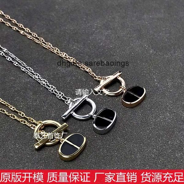 aher max designer luxury new h pig nose gel drop enamel necklace women's pendant collar chain, Silver
aher max designer luxury new h pig nose gel drop enamel necklace women's pendant collar chain, Silver