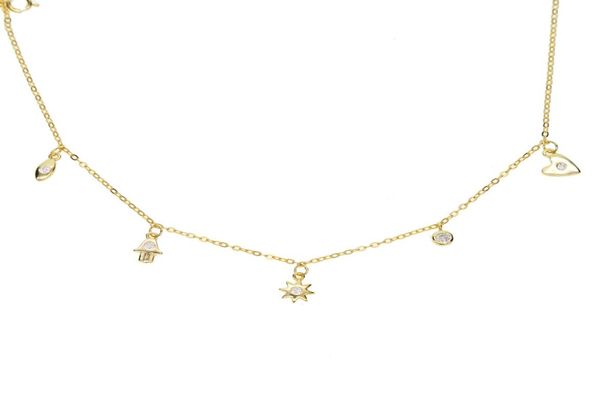 lovely girl women jewelry lucky symbol charm necklace evil eye hamsa hand sun cz drop elegance 925 sterling silver ch2509602
lovely girl women jewelry lucky symbol charm necklace evil eye hamsa hand sun cz drop elegance 925 sterling silver ch2509602