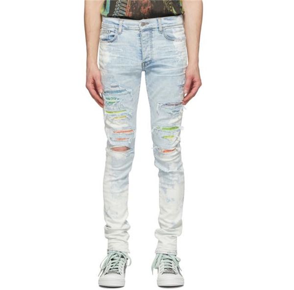 high street spring and summer blue rainbow rhine splash ink destroy slim fit elastic hole jeans hq223376966
high street spring and summer blue rainbow rhine splash ink destroy slim fit elastic hole jeans hq223376966