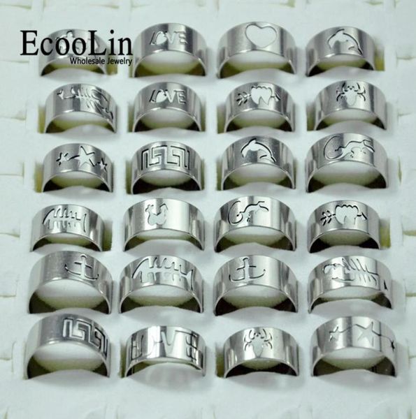 50pcs whole mixed lots fashion openwork pattern stainless steel rings for men and women jewelry bulks packs lb1175548415, Golden;silver
50pcs whole mixed lots fashion openwork pattern stainless steel rings for men and women jewelry bulks packs lb1175548415, Golden;silver