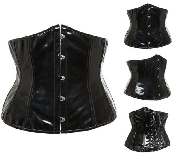 gothic fetish black underbust corset pvc vinyl bustier laceup punk s2xl body shaper8670788, Black;white
gothic fetish black underbust corset pvc vinyl bustier laceup punk s2xl body shaper8670788, Black;white