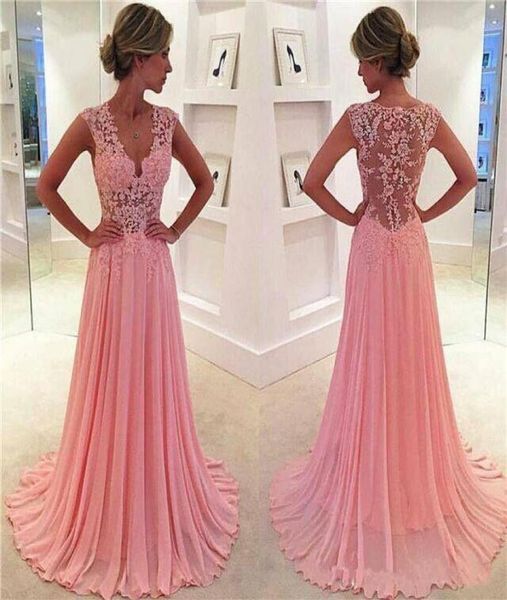 vintage sweety blush pink a line chiffon evening prom dresses lace appliques plunging v neck sheer cap sleeves girls party fo4479643, Black;red
vintage sweety blush pink a line chiffon evening prom dresses lace appliques plunging v neck sheer cap sleeves girls party fo4479643, Black;red