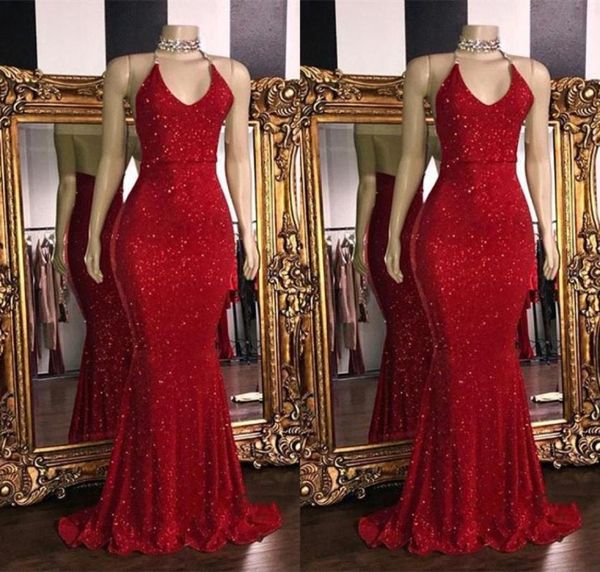 sparkly red sequinsv neck backless prom dresses 2019 halter mermaid long prom gowns low back arabic party dress bc10852417116, Black
sparkly red sequinsv neck backless prom dresses 2019 halter mermaid long prom gowns low back arabic party dress bc10852417116, Black