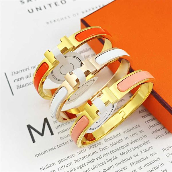 buckle narrow high version enamel colored letter net red h fashion niche steel bracelet children, Golden;silver
buckle narrow high version enamel colored letter net red h fashion niche steel bracelet children, Golden;silver