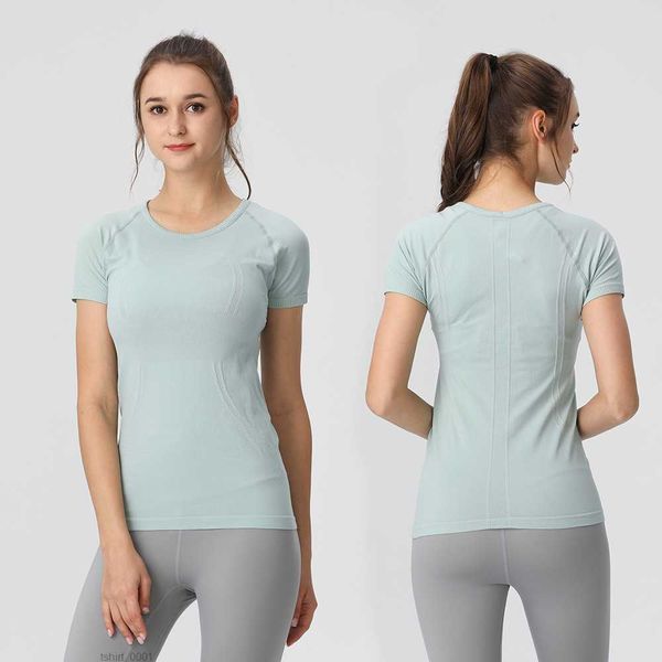 new short-sleeved yoga wear women's slim quick dry breathable high elastic knitting sport lu-yoga outfit a3uk, White
new short-sleeved yoga wear women's slim quick dry breathable high elastic knitting sport lu-yoga outfit a3uk, White