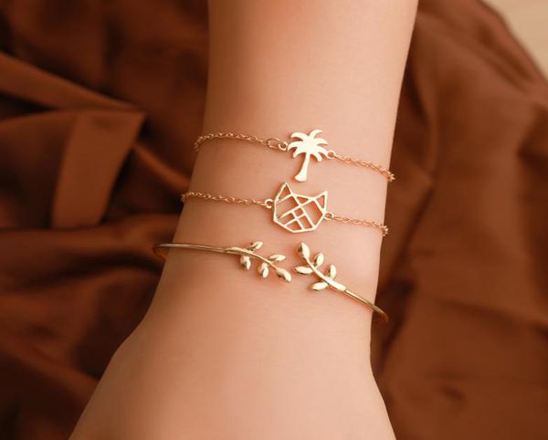 hollow cat coconut tree leaf 3piece bracelet cute fashion folkcutom banglebracelet goldsilver plated girl party jewelry gift3495729, Golden;silver
hollow cat coconut tree leaf 3piece bracelet cute fashion folkcutom banglebracelet goldsilver plated girl party jewelry gift3495729, Golden;silver