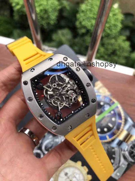 alluxury mens mechanical watch richa milles automatic hollowed out transparent personalized luminous tape big waterproof swiss movement, Slivery;golden
alluxury mens mechanical watch richa milles automatic hollowed out transparent personalized luminous tape big waterproof swiss movement, Slivery;golden