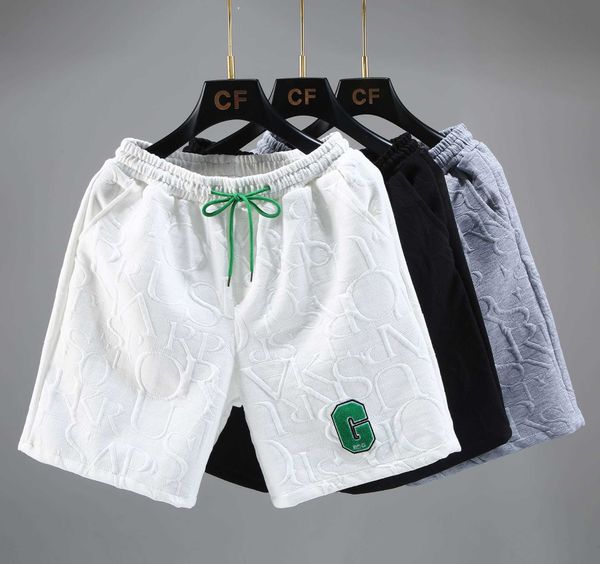 casual shorts men's summer thin trend outerwear sports capris men's trendy ins loose capris, White;black
casual shorts men's summer thin trend outerwear sports capris men's trendy ins loose capris, White;black
