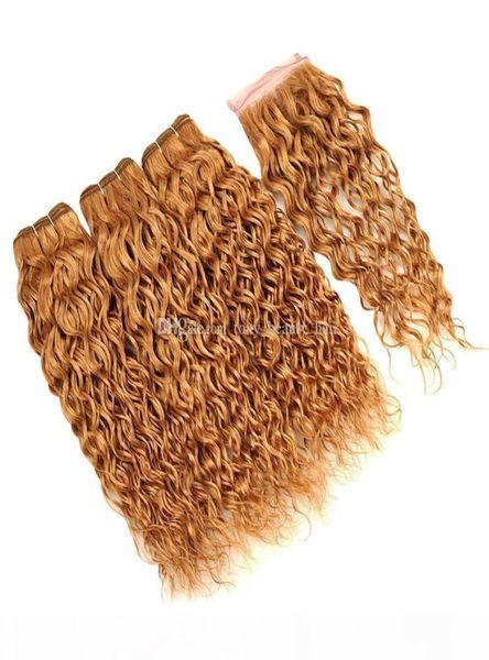 brazilian virgin hair wet wavy 27 colored blonde human hair 3 bundles with closure honey blonde water wave weaves with 4x4 lace c7149033, Black
brazilian virgin hair wet wavy 27 colored blonde human hair 3 bundles with closure honey blonde water wave weaves with 4x4 lace c7149033, Black