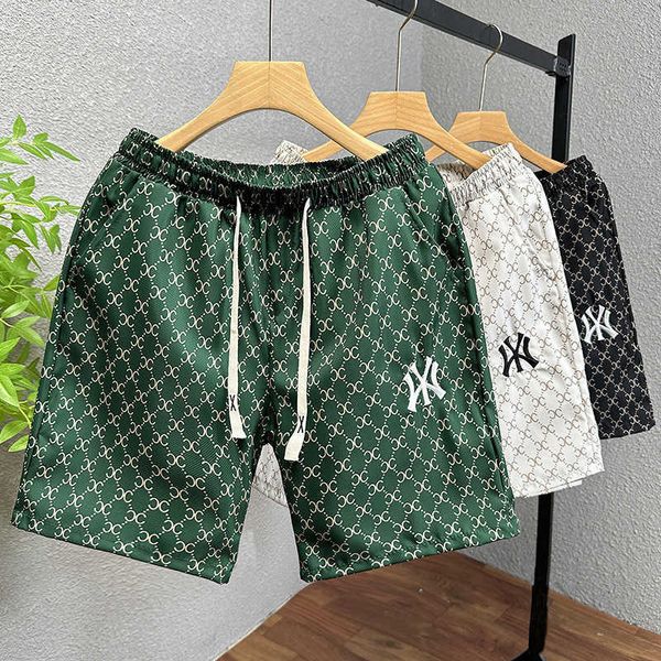 summer embroidery ice silk casual beachwear spirit boy loose sweatpants fashion brand youth shorts printed pants, White;black
summer embroidery ice silk casual beachwear spirit boy loose sweatpants fashion brand youth shorts printed pants, White;black