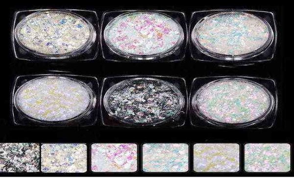 6 colors chameleon chrome nail powder 6 boxes chameleon flakes art magic effect multi chrome ultra fine glitter powder9492823, Silver;gold
6 colors chameleon chrome nail powder 6 boxes chameleon flakes art magic effect multi chrome ultra fine glitter powder9492823, Silver;gold