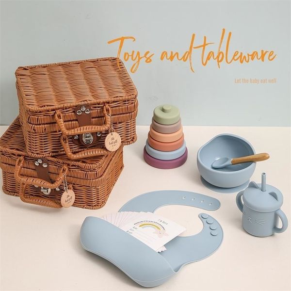 gift sets baby feeding tableware box set gifts baby silicone rainbow stacker toy set baby birth vintage box commemorate gifts 230715
gift sets baby feeding tableware box set gifts baby silicone rainbow stacker toy set baby birth vintage box commemorate gifts 230715
