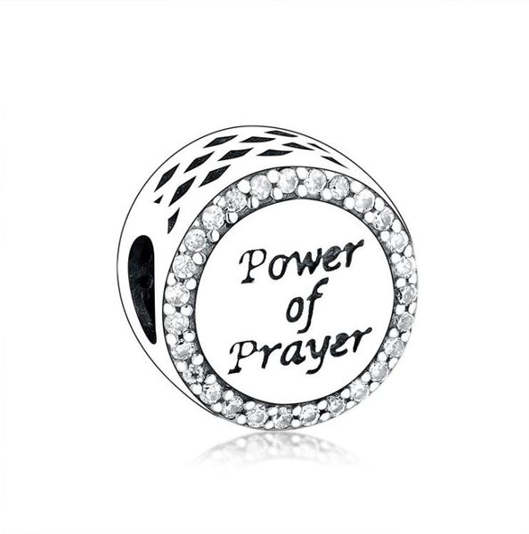 authentic s925 sterling silver bead power of prayer beads fit original brand charm bracelets diy jewelry4310534, Black
authentic s925 sterling silver bead power of prayer beads fit original brand charm bracelets diy jewelry4310534, Black