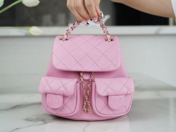 classical luxuries designer backpack cc duma series cowhide leather mini chains backpacks designers cross body bags with decoration double l
classical luxuries designer backpack cc duma series cowhide leather mini chains backpacks designers cross body bags with decoration double l