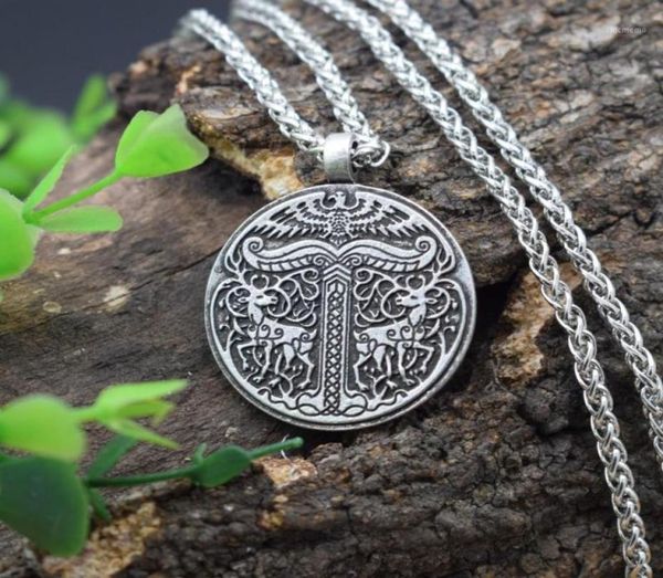 12pcs irminsul viking yggdrasil deer eagle necklace tree of life pendant with exquisite box chains1797222, Silver
12pcs irminsul viking yggdrasil deer eagle necklace tree of life pendant with exquisite box chains1797222, Silver