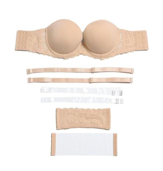 women brassiere lingerie underwire bra silicone push up strapless halter big cup b c dd ddd e f g antislip adjusted bras 2019293768, Red;black
women brassiere lingerie underwire bra silicone push up strapless halter big cup b c dd ddd e f g antislip adjusted bras 2019293768, Red;black