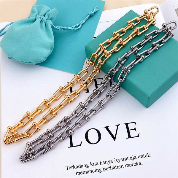 high-quality tiffayffay horseshoe chain u-shaped necklace light luxury personalized network red star hip hop same style precision high editi, Golden;silver
high-quality tiffayffay horseshoe chain u-shaped necklace light luxury personalized network red star hip hop same style precision high editi, Golden;silver