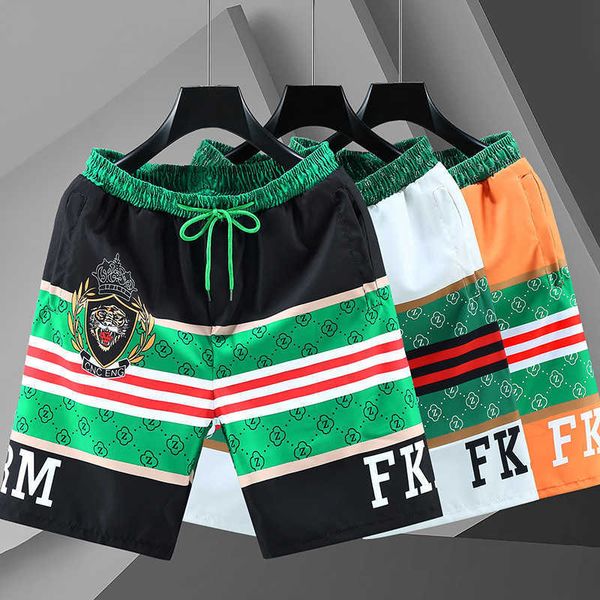 shorts men wear printed thin student shorts in summer breathable trend outdoor beach pants big underpants, White;black
shorts men wear printed thin student shorts in summer breathable trend outdoor beach pants big underpants, White;black
