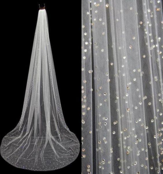 2019 shining gorgeous beads diamonds one layer chapel train with comb crystal bridal veils wedding accessories2092028, Black
2019 shining gorgeous beads diamonds one layer chapel train with comb crystal bridal veils wedding accessories2092028, Black