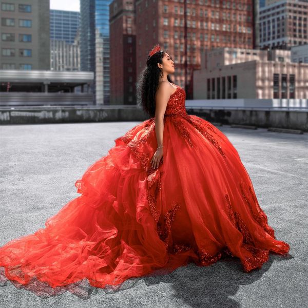 princess red ball gown quinceanera dresses strapless pluffy prom special occasion wear red sequins lace appliques corset organza sweet 16 dr, Blue;red
princess red ball gown quinceanera dresses strapless pluffy prom special occasion wear red sequins lace appliques corset organza sweet 16 dr, Blue;red