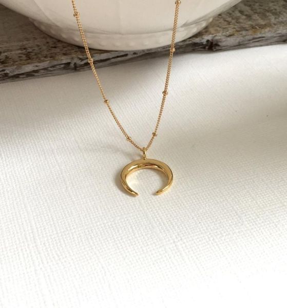 new gold horn necklace maxi long crescent moon necklace double horn necklace for women charm jewelry1989867, Silver
new gold horn necklace maxi long crescent moon necklace double horn necklace for women charm jewelry1989867, Silver