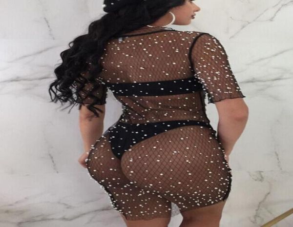 beach robe de plage women bikini cover ups sequin long cover up dresses8956456, White;black
beach robe de plage women bikini cover ups sequin long cover up dresses8956456, White;black