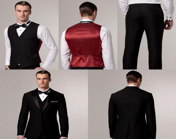 new side vent two buttons groom tuxedos black man peak satin lapel groomsman men wedding suits bridegroom jacketpantstiev5087615, Black;gray
new side vent two buttons groom tuxedos black man peak satin lapel groomsman men wedding suits bridegroom jacketpantstiev5087615, Black;gray
