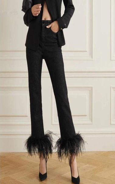 2022 spring autumn high waist women039s jeans fashion streetwear puffy feathers cuff jeans woman straight denim pants w2201336676, Blue
2022 spring autumn high waist women039s jeans fashion streetwear puffy feathers cuff jeans woman straight denim pants w2201336676, Blue