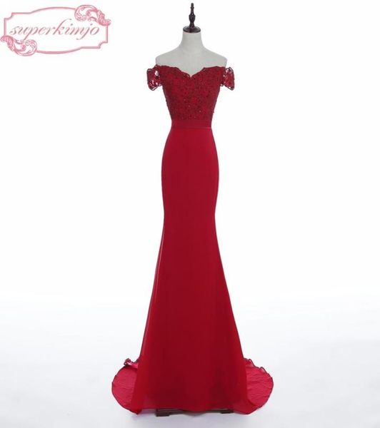 real off the shoulder prom dresses 2017 lace appliques sequins beading chiffon mermaid court train dark red long evening dresses2395092, Black
real off the shoulder prom dresses 2017 lace appliques sequins beading chiffon mermaid court train dark red long evening dresses2395092, Black