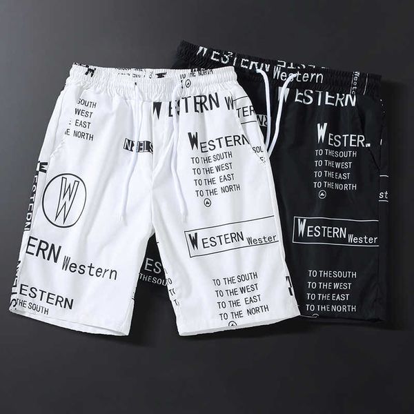 summer shorts for young men student trends casual outerwear large shorts thin quick drying fashionable and handsome quarter pants, White;black
summer shorts for young men student trends casual outerwear large shorts thin quick drying fashionable and handsome quarter pants, White;black