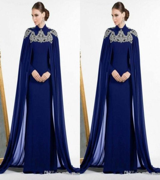 arabic dark blue dubai evening dresses with cape beaded high neck fitted mermaid long prom dress long sleeve kaftan morocco mom dr2519005, Black;red
arabic dark blue dubai evening dresses with cape beaded high neck fitted mermaid long prom dress long sleeve kaftan morocco mom dr2519005, Black;red