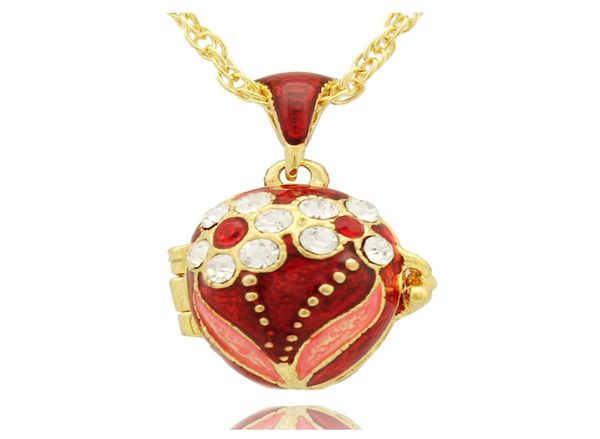 hand colors enamel crystal flower faberge egg pendant russian easter egg locket pendant include necklace chain5583026, Silver
hand colors enamel crystal flower faberge egg pendant russian easter egg locket pendant include necklace chain5583026, Silver