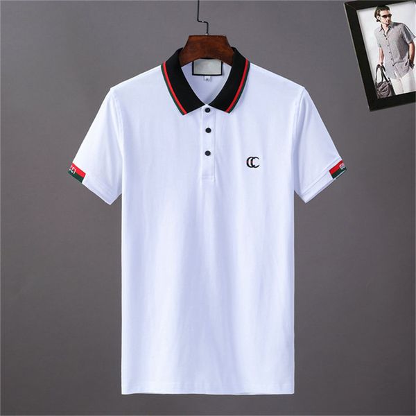 #9 fashion men's t-shirts mens polo short sleeve breathable tees letter pattern print men women summer t shirts plus size men's p, White;black
#9 fashion men's t-shirts mens polo short sleeve breathable tees letter pattern print men women summer t shirts plus size men's p, White;black